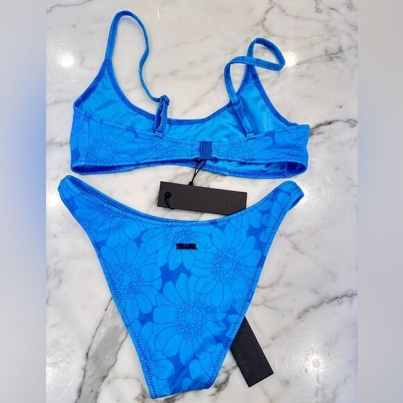 TRIANGL CHEEKY RINA - OCEAN FLORAL NO BAG NEW WITH TAGS - Picture 8 of 9